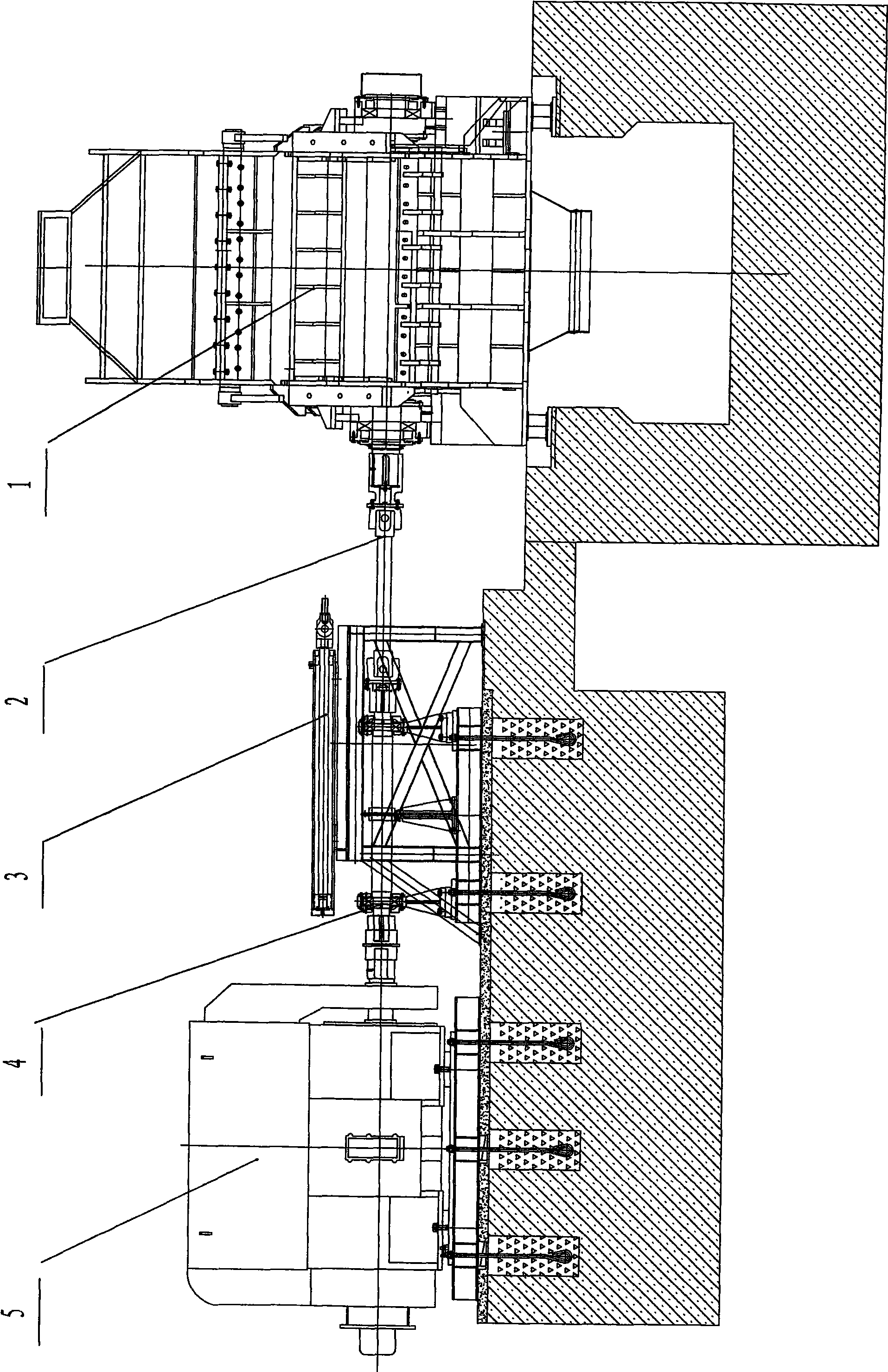 Scrap steel crusher