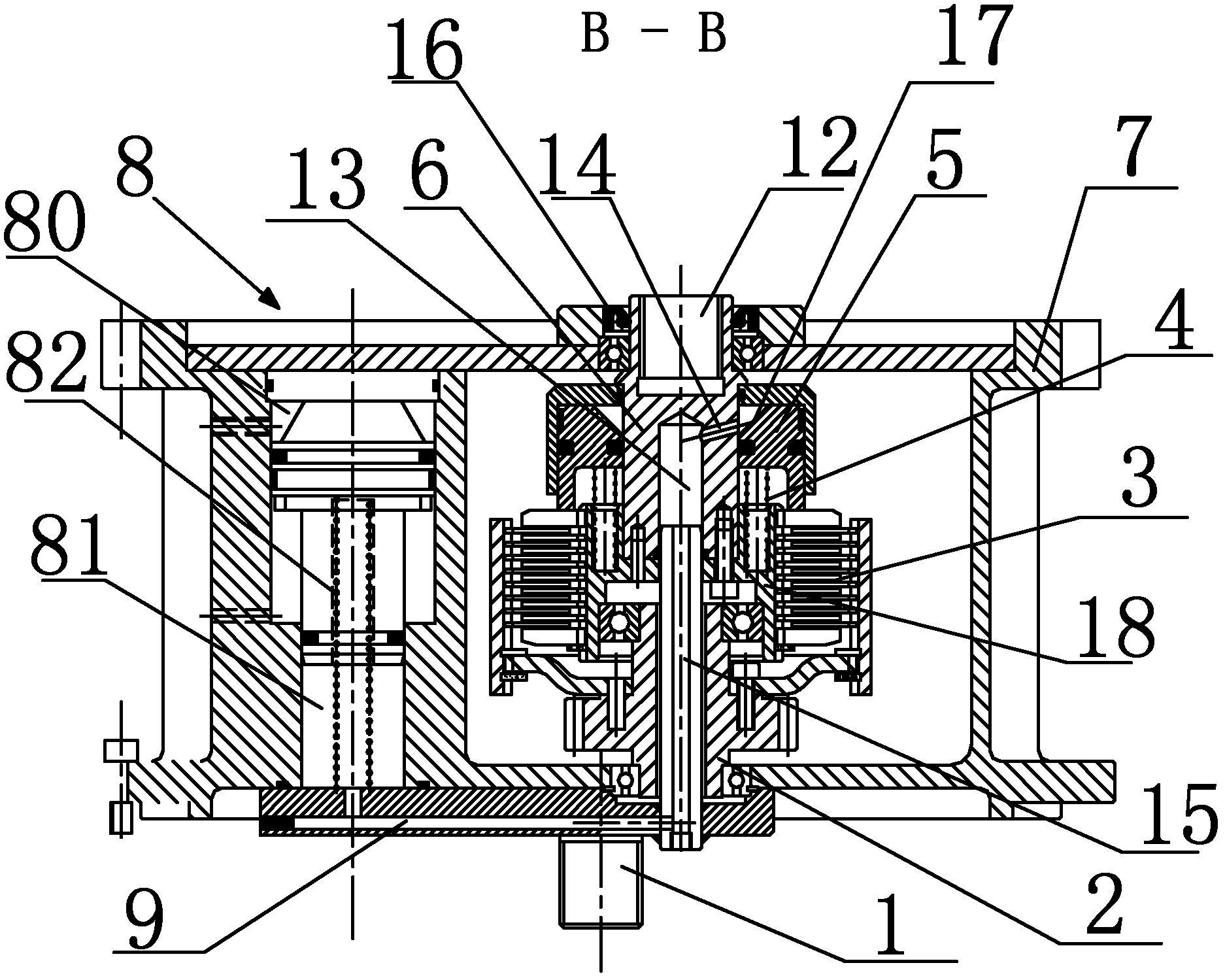 Wet-type clutch