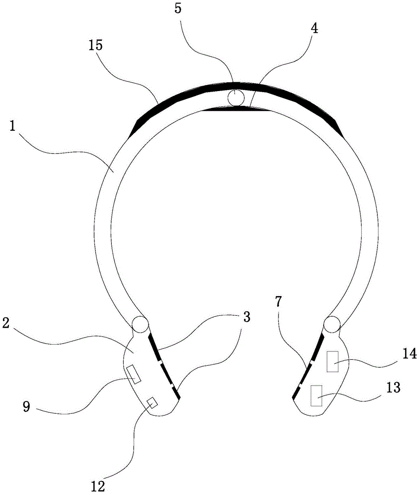 Acceleration volume self-adjusting environment-friendly headset