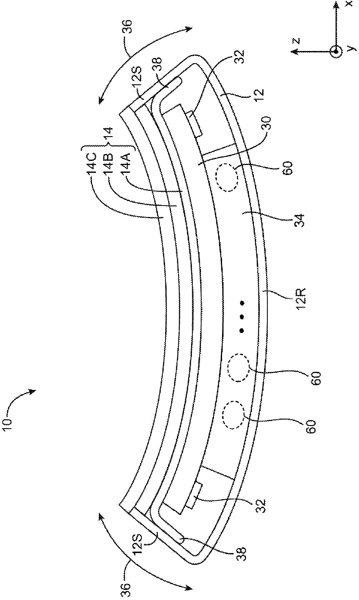 Flexible electronic devices