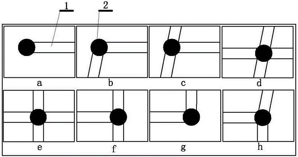 Special-shaped beam column node template and engineering template equipping method thereof