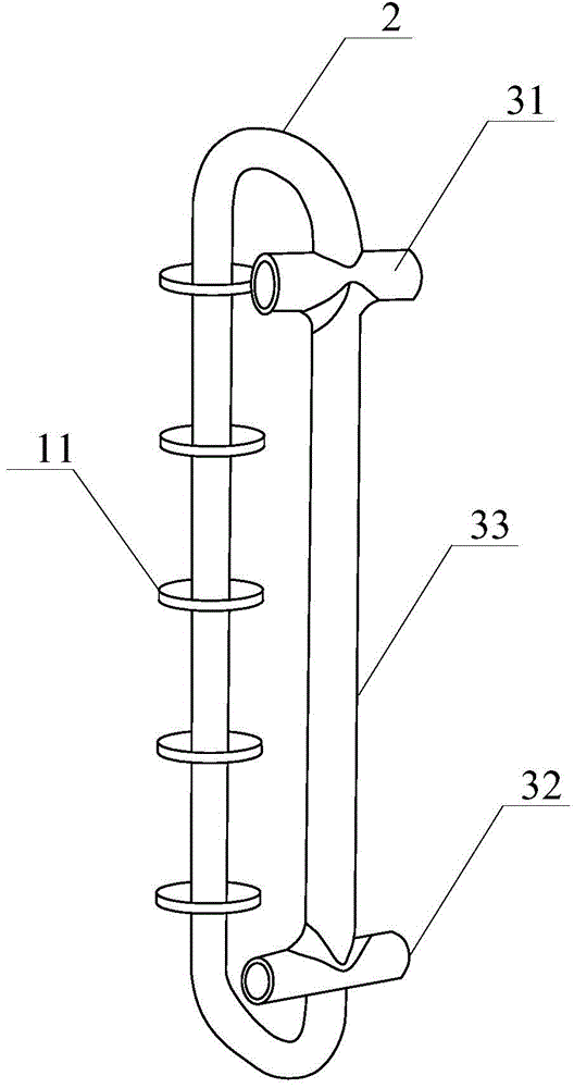 Current source-based bipolar oscillating type waste heat power generating system