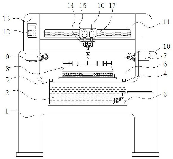 Polishing machine with cooling function for bearing machining