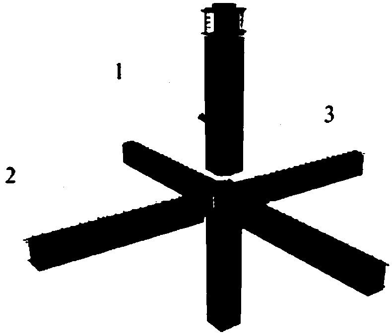 Prefabricated pre-stressed beam member, fabricated combined frame structure and installation method of fabricated combined frame structure