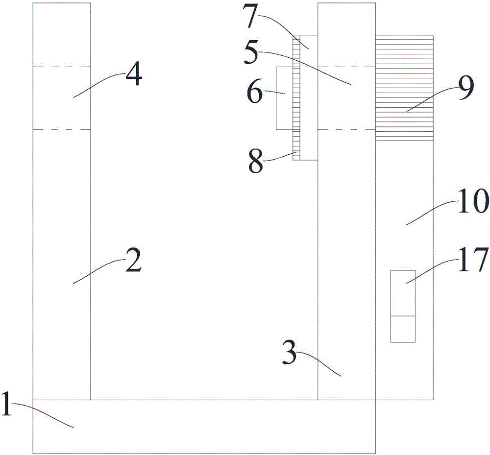 Microscope longitudinally arranged lens adjustment support for medical mechanism