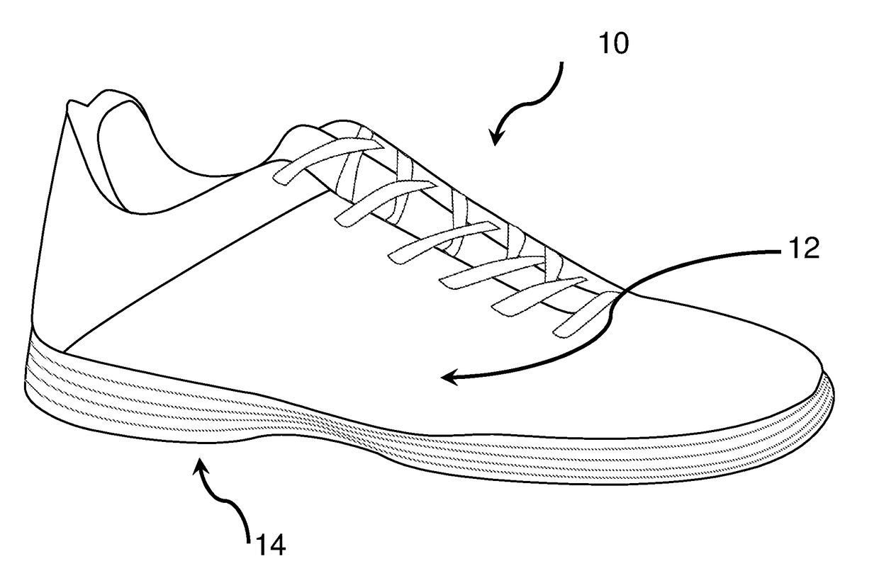 Force Mitigating Athletic Shoe