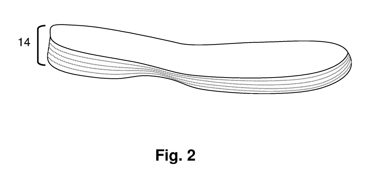 Force Mitigating Athletic Shoe