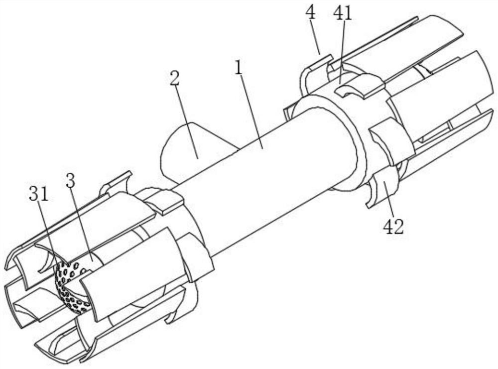 Gas filtering device for energy-saving gas compressor