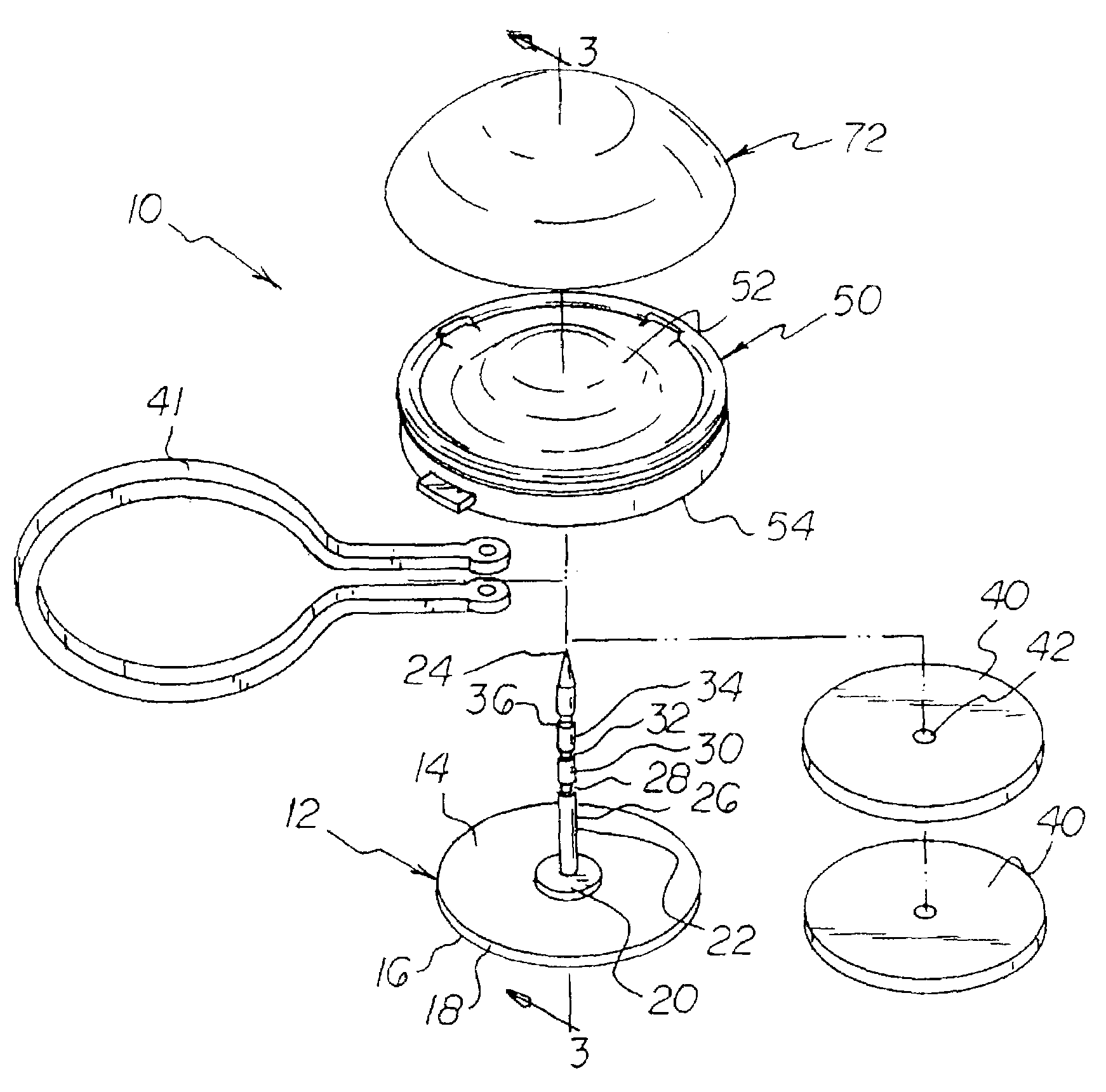 Interlocking pin system