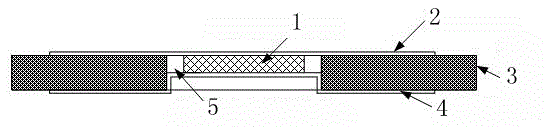 Method for preparing synchrotron-radiation X-ray absorption fine-structure test sample of hydrogen storage material