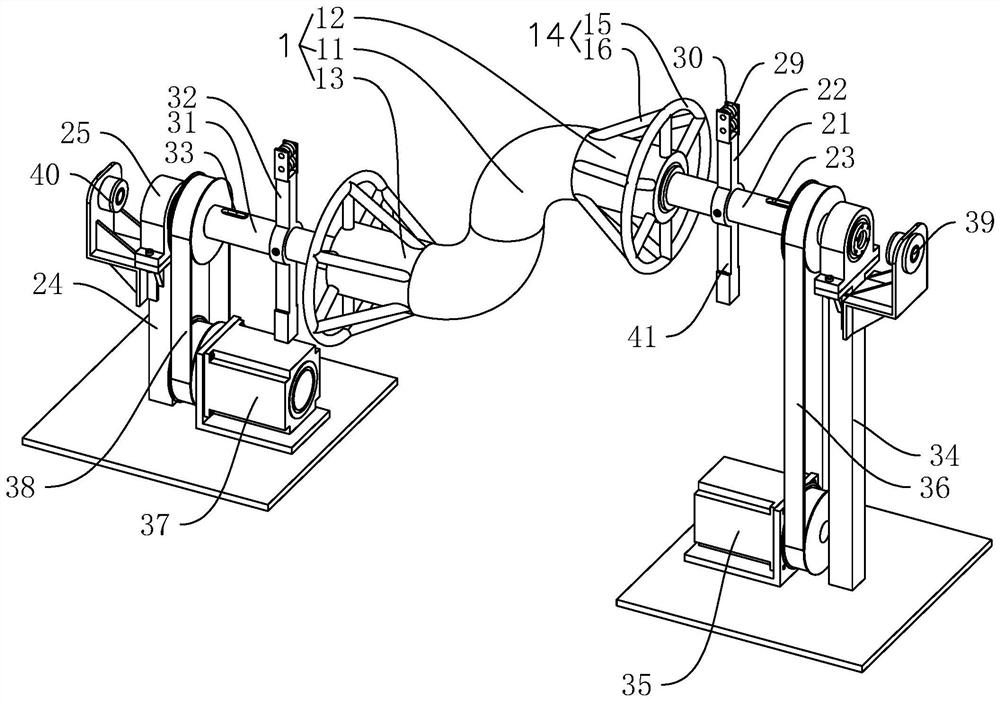 Wire storage device for wire winding