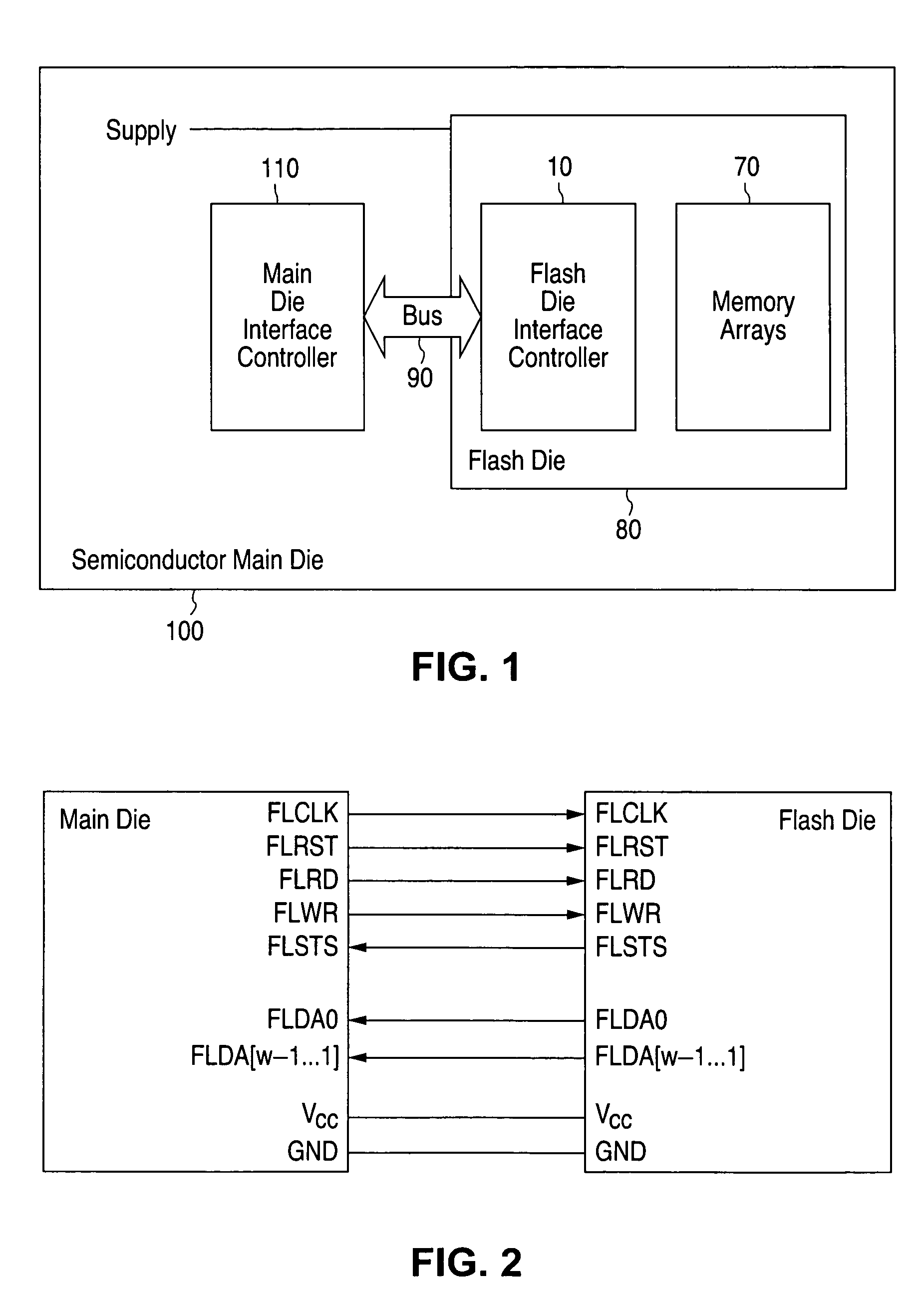 Memory interface optimized for stacked configurations