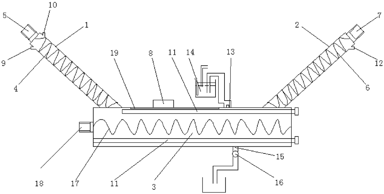 Cyclic utilization device and method for discarded aluminum plastic resources