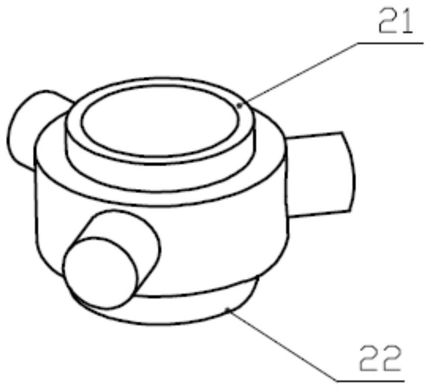 An optical fiber type three-dimensional trigger probe device and measurement method