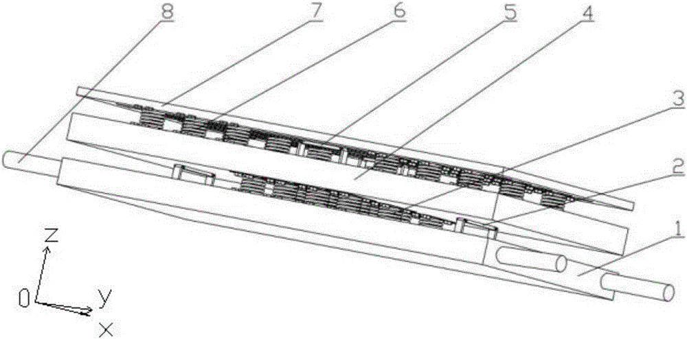 Stretcher with damping function