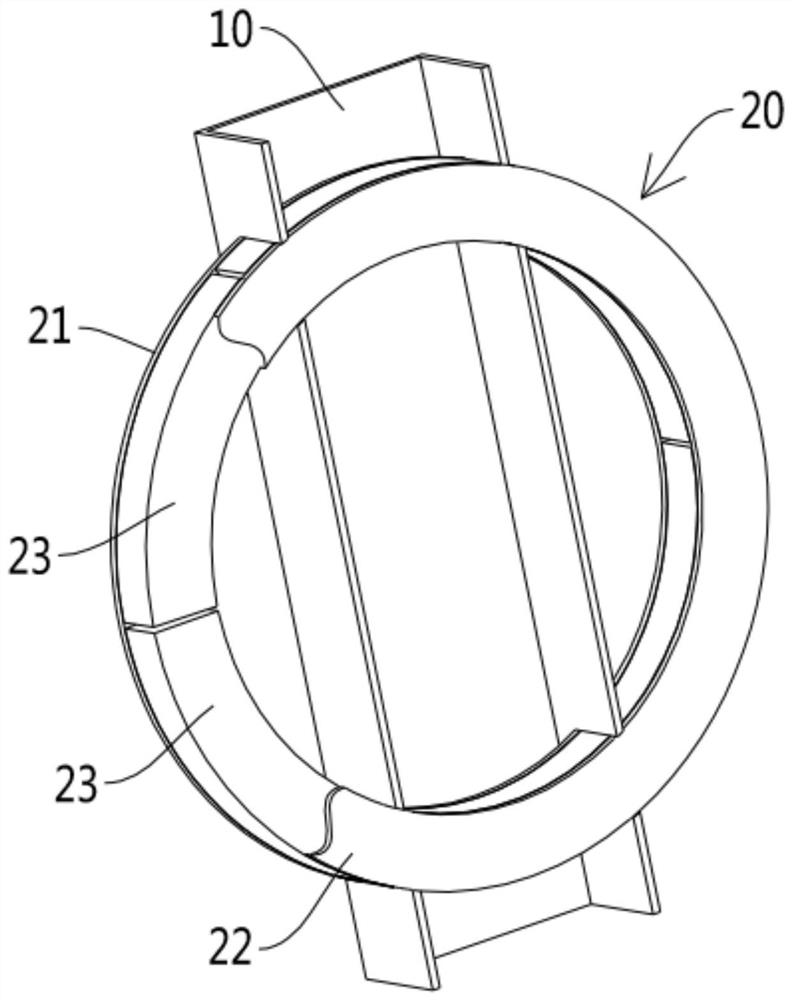 Power plant flue ash removal device