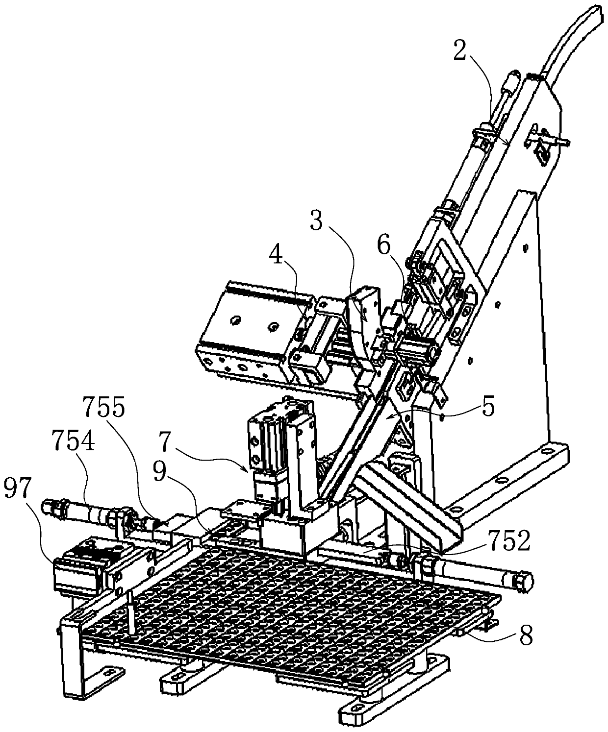 Welding ring press-fitting machine