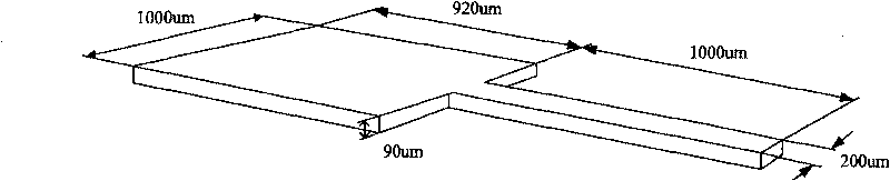 Surface modification processing method and device of MEMS microcomponent