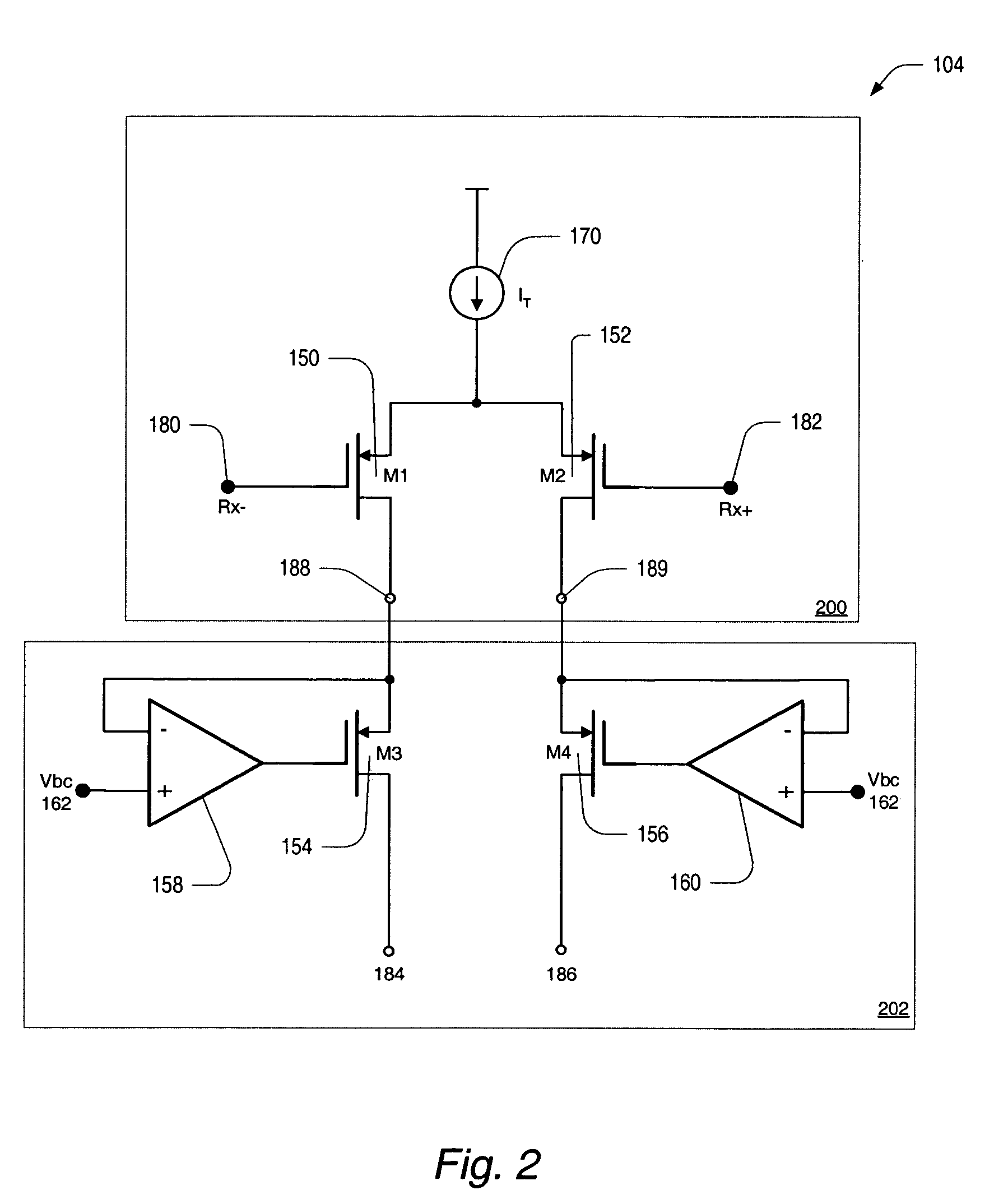 Current-mode direct conversion receiver