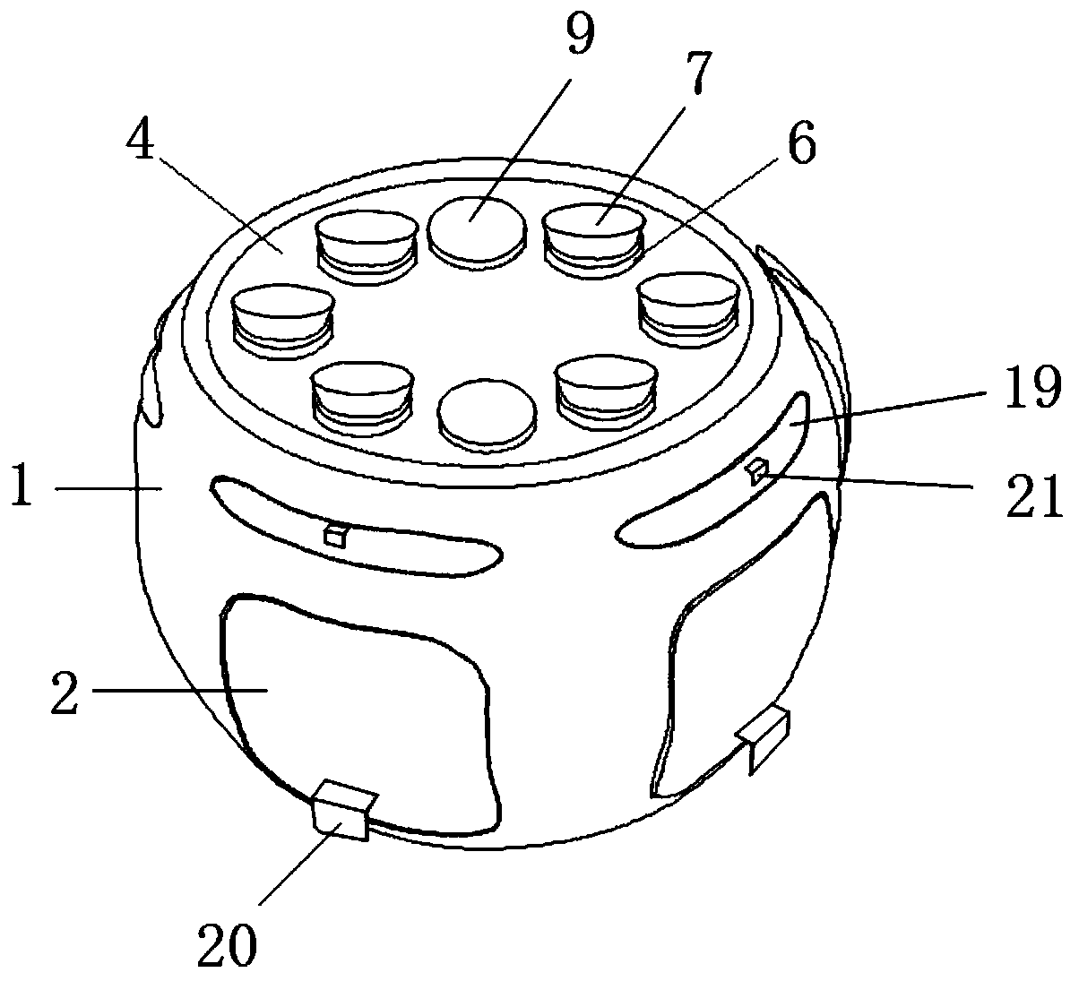 Automatic rotating dining table and control method thereof