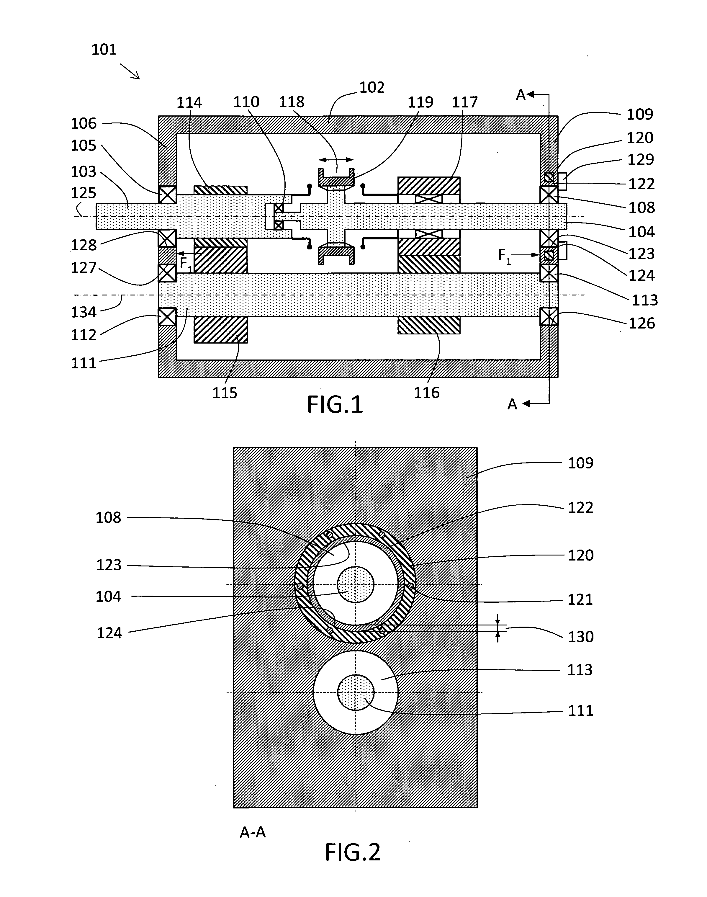 Multi-ratio gearbox housing