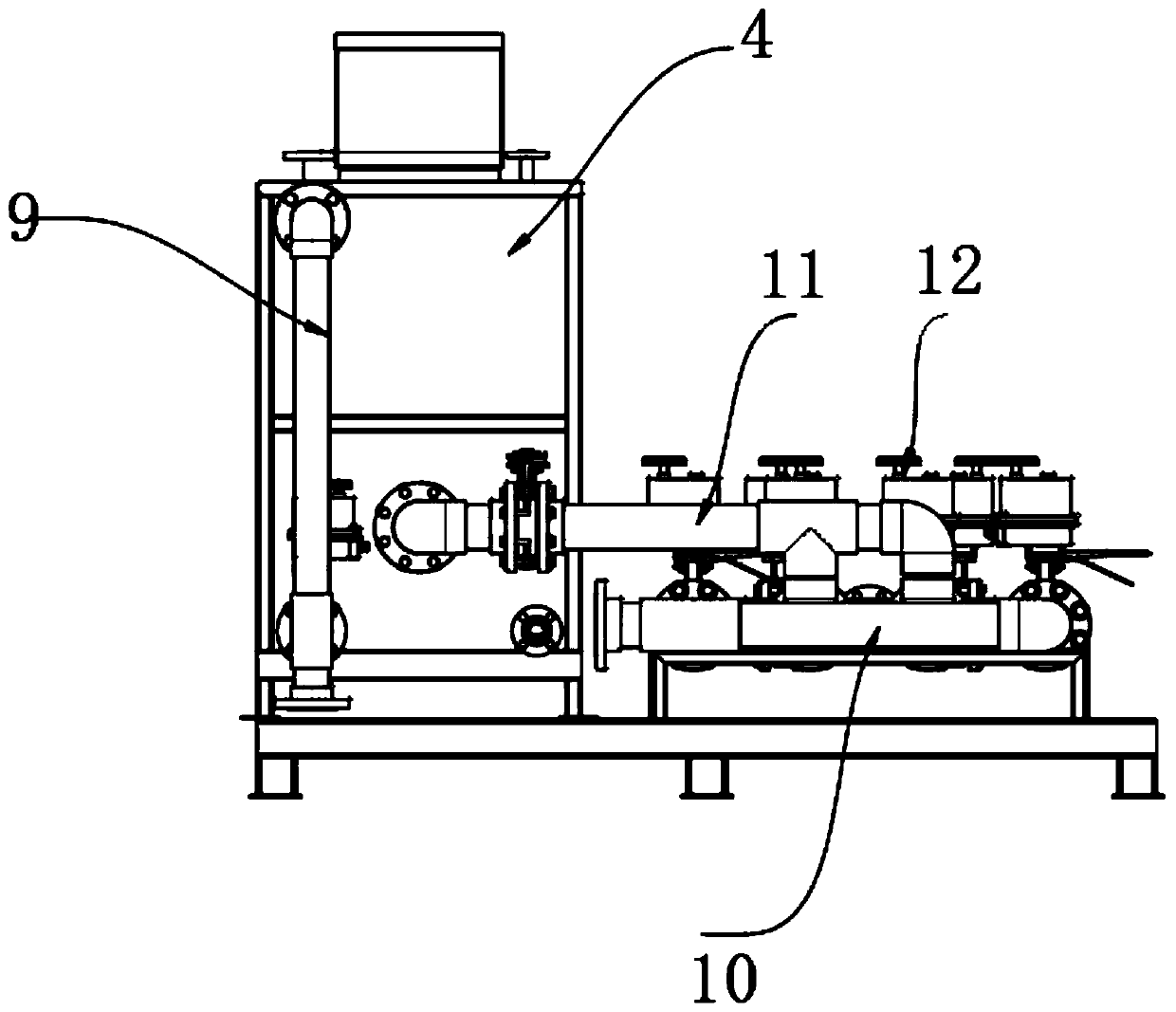 Ventilation cooling device for transformer substation