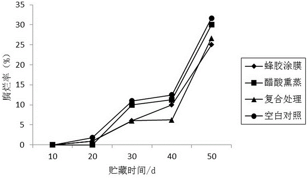 Composite preservation method for winter jujube