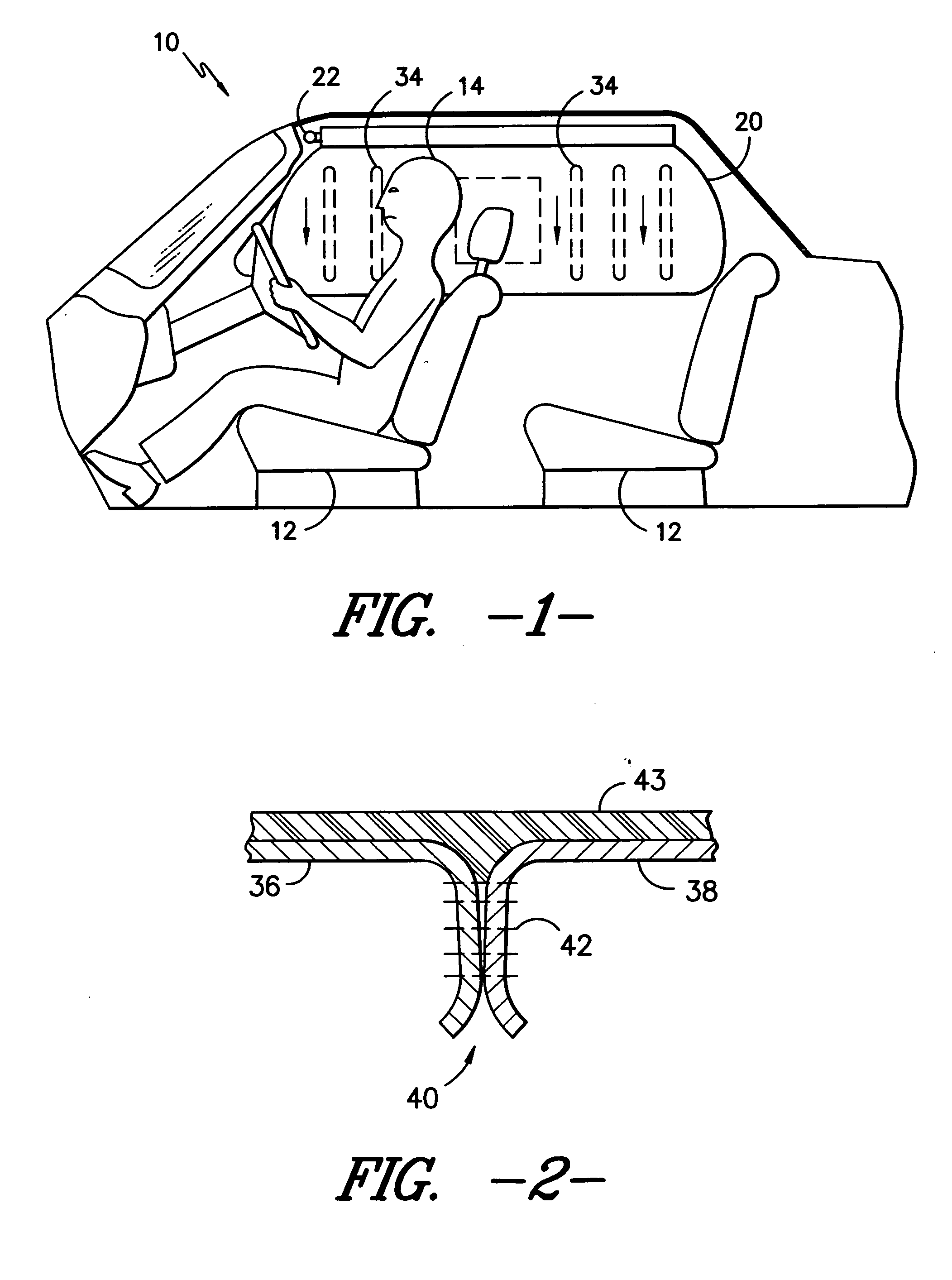 Side curtain air bag with polyurethane dispersion based coating