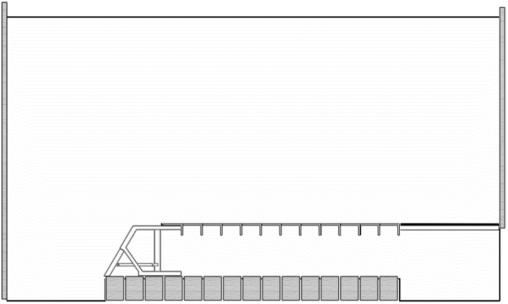 Fully mechanized caving top coal caving three-dimensional simulation experiment platform and experiment method