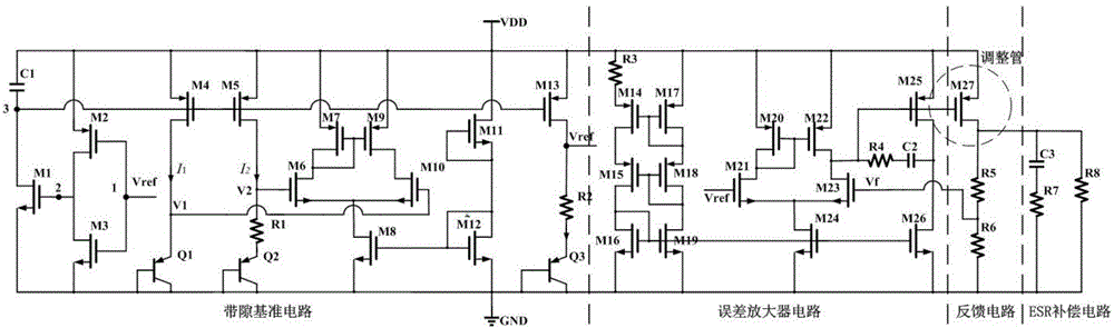 Improved type low-dropout linear regulator