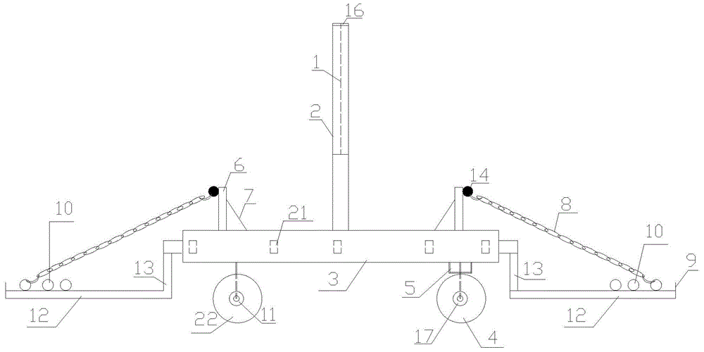 Arc-shaped steel plate carrier vehicle for water delivery tunnel