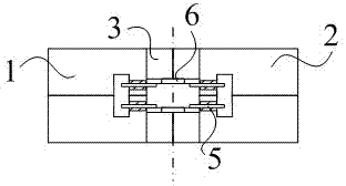 Double-layer multi-channel power synthesis amplifier based on rectangular waveguide