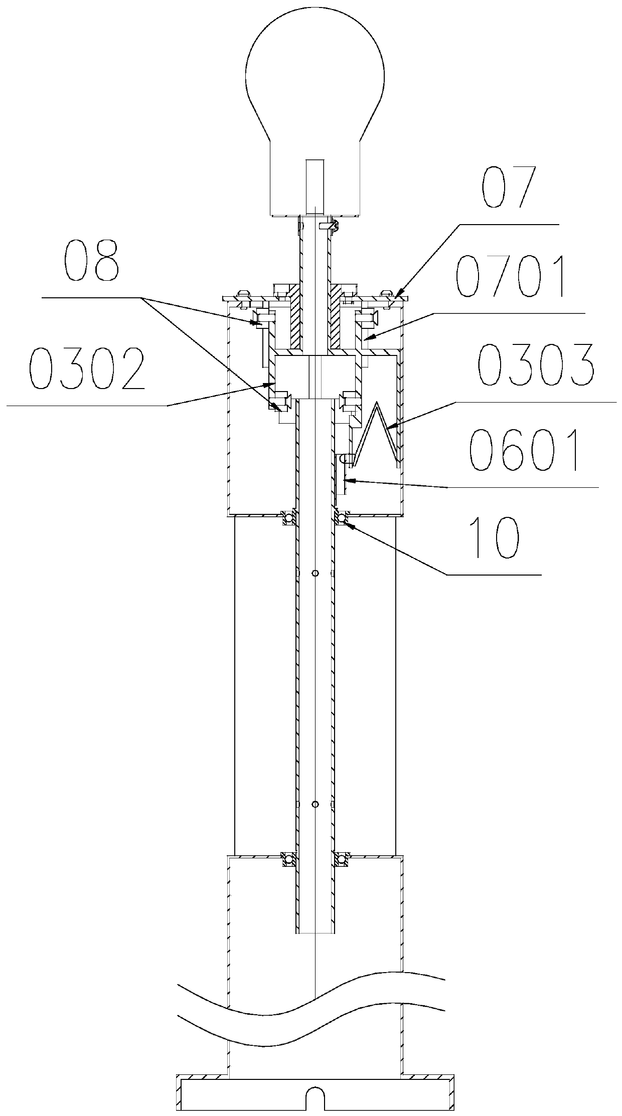 Self-locking electrostatic discharge alarm instrument for human body