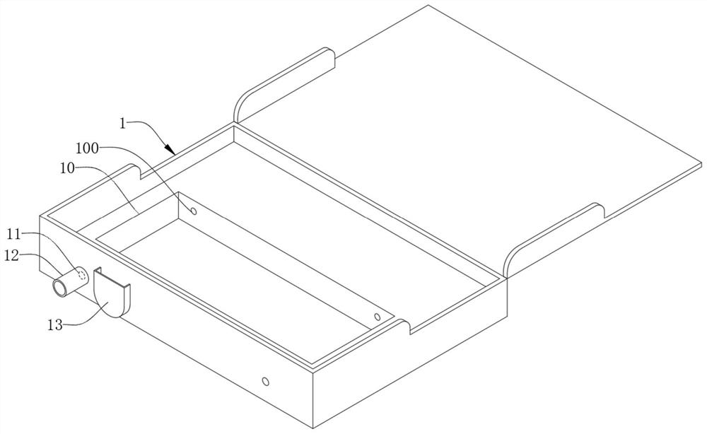 An electric spare injection box