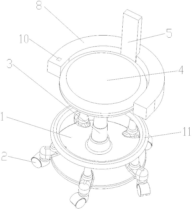 Oral cavity clinical teaching apparatus seat