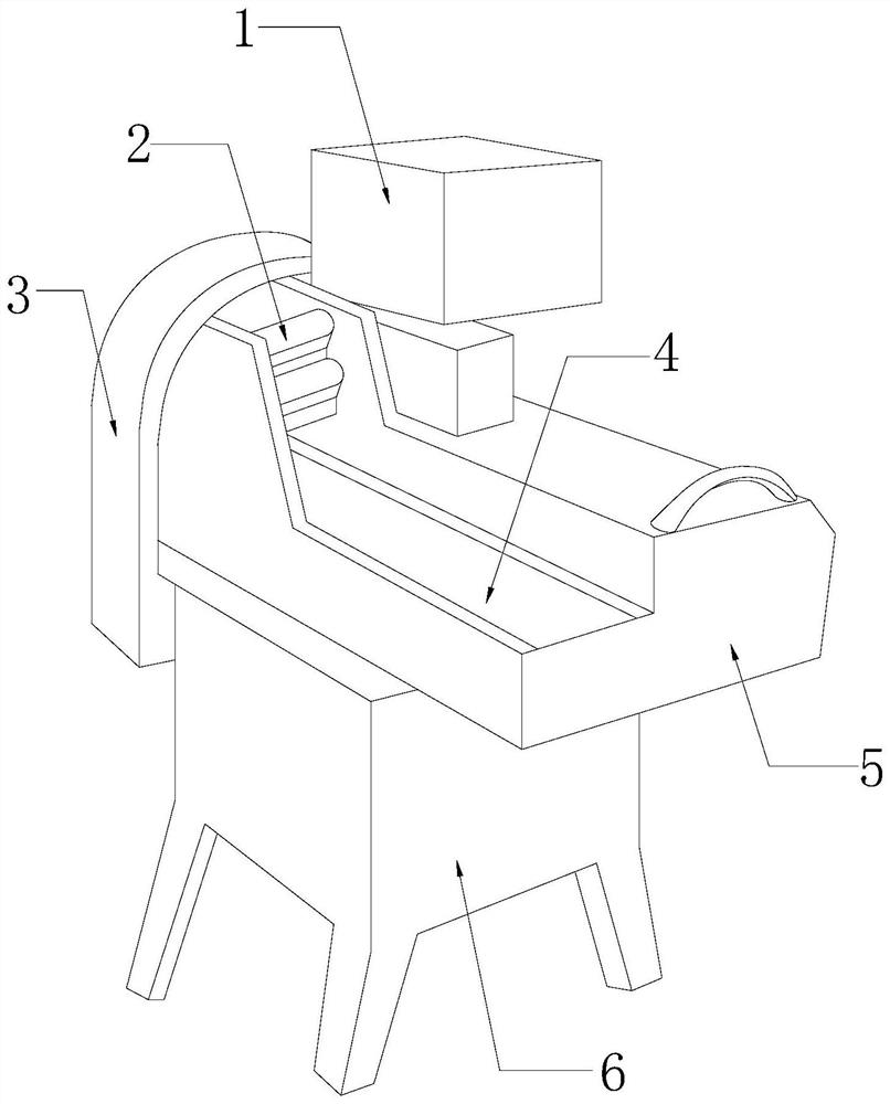 A single crystal silicon rod slicing device