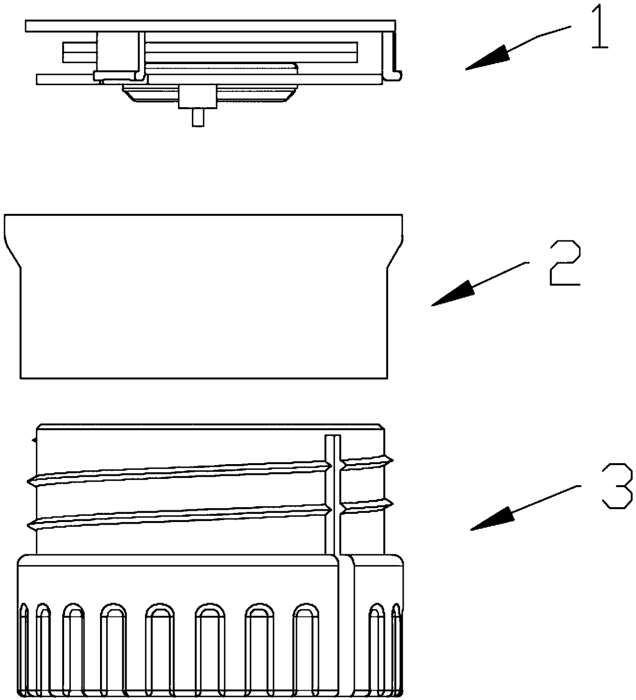 Electronic dynamic anti-fake bottle cap