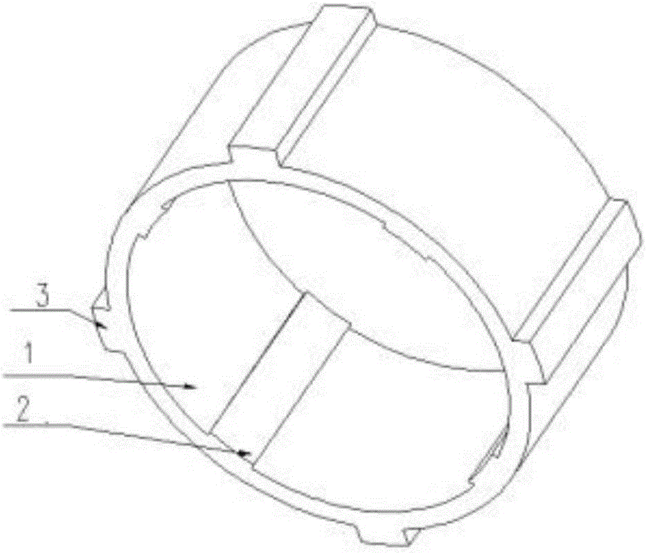 Elastic ring type damper with metal rubber