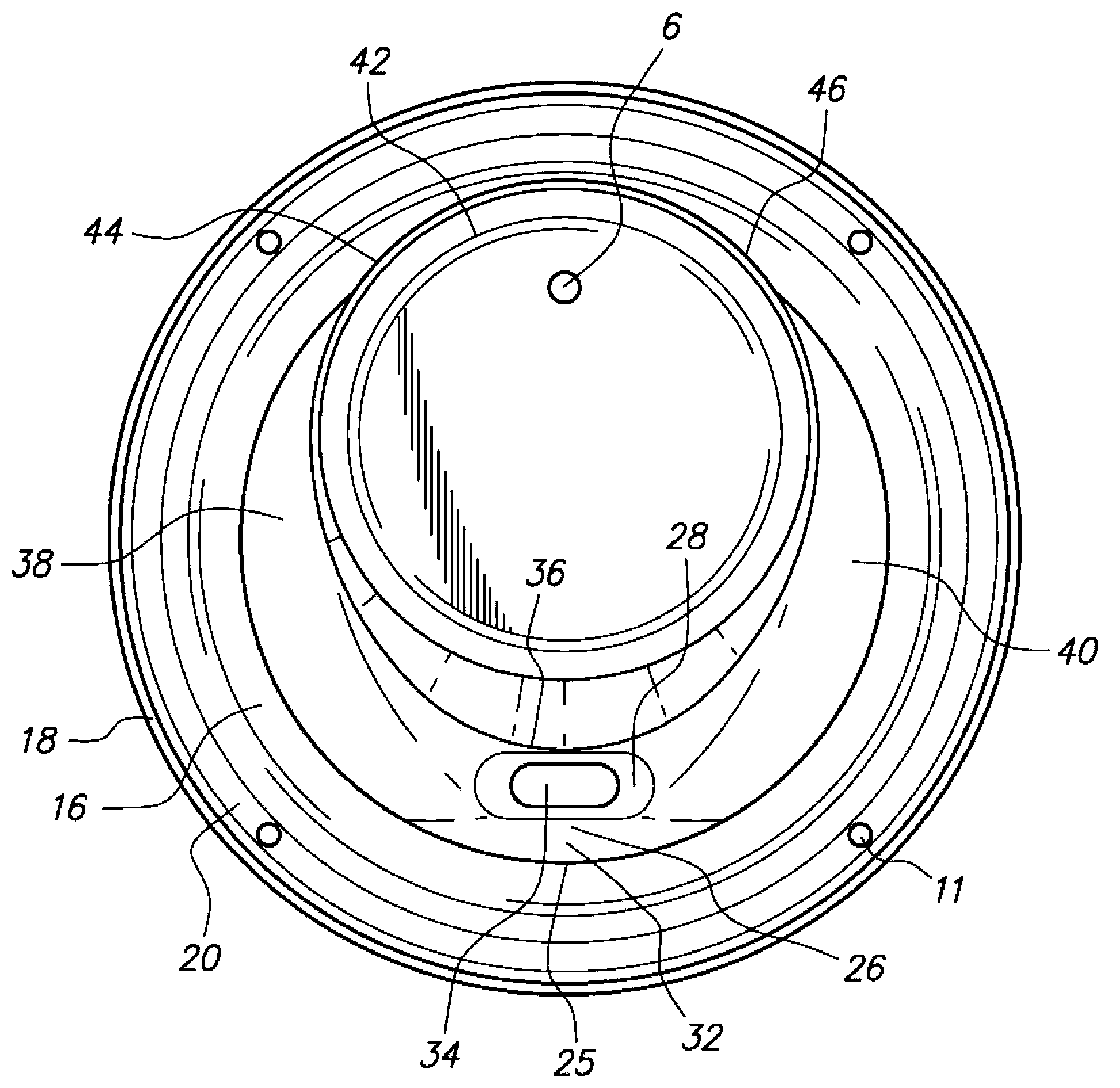 A lid for a container