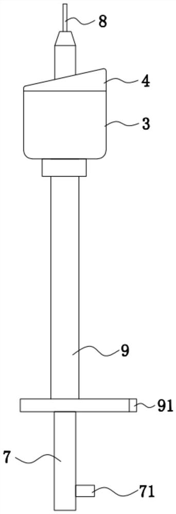 Uterus lifting device and using method thereof