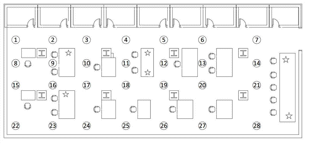 Mobile auxiliary indoor positioning method and system based on smart phone platform