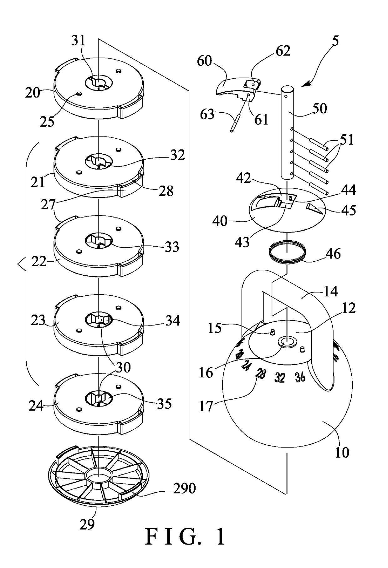 Adjustable exercise device