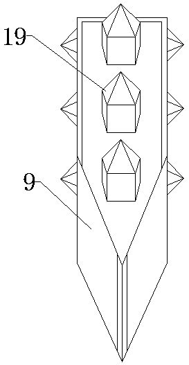 Agricultural soil-loosening device