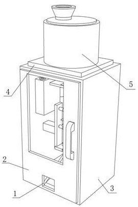 Wild vegetable automatic weighing, water injection and sealing device