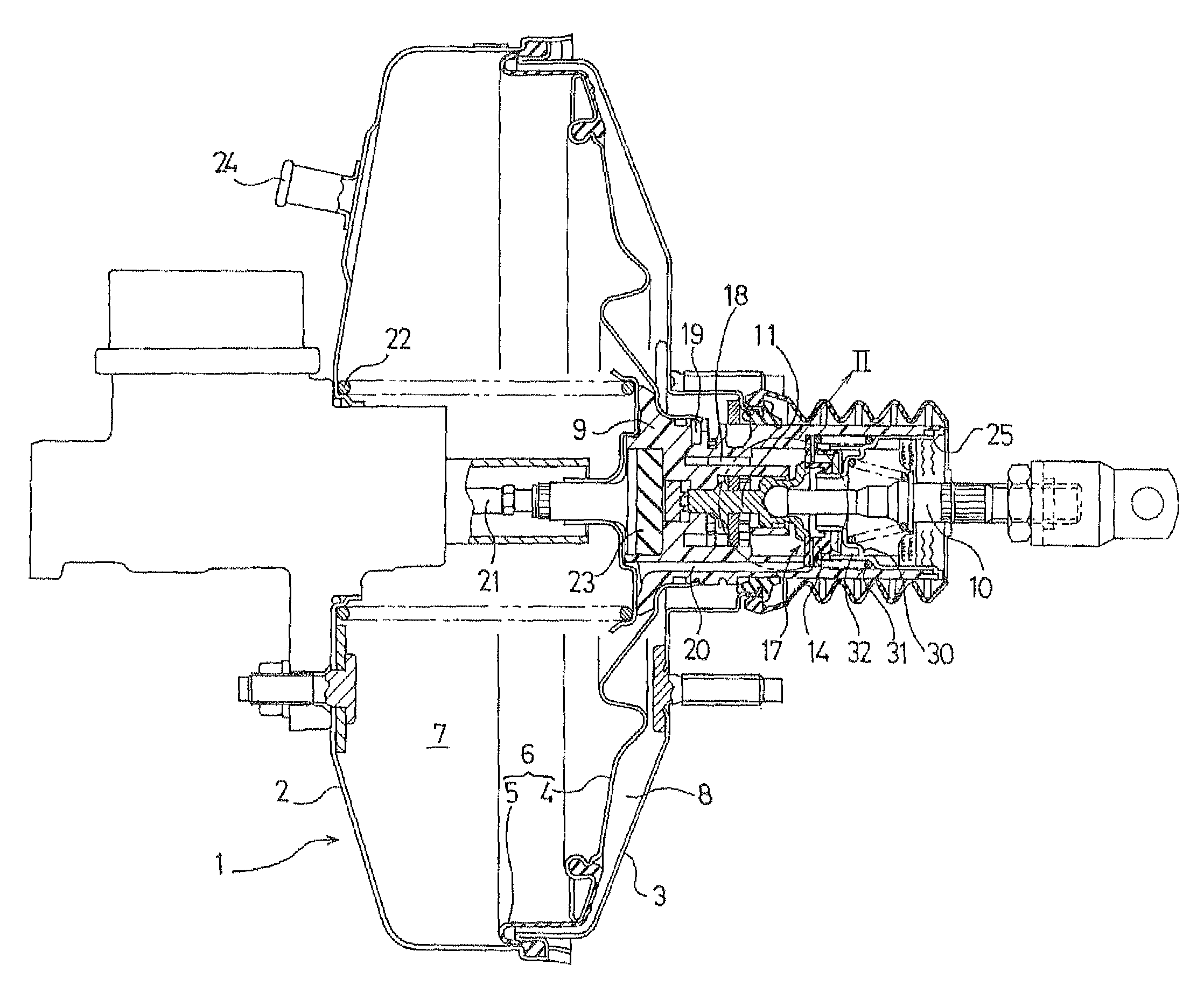 Fluid pressure booster