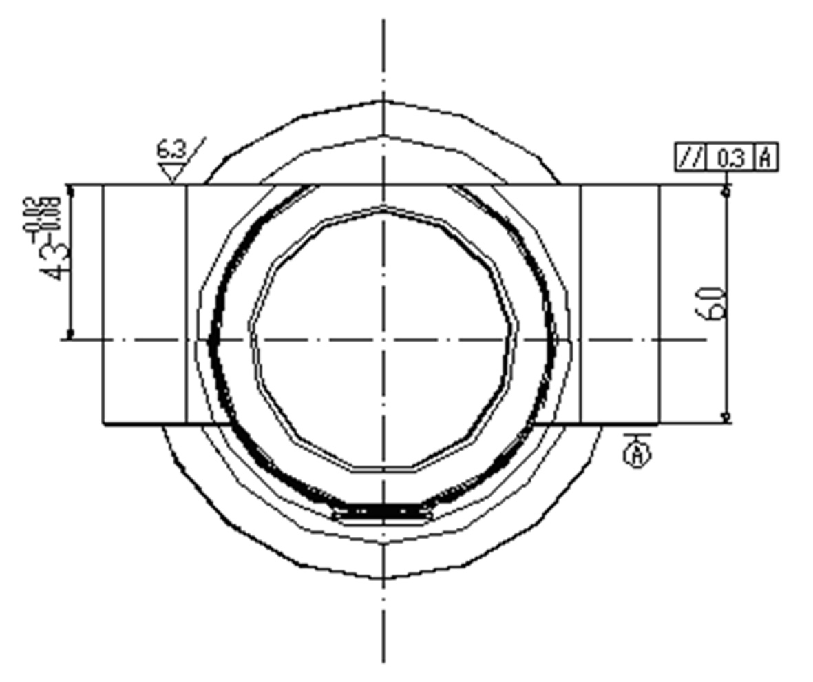 Milling positioning tool for shaft sleeve