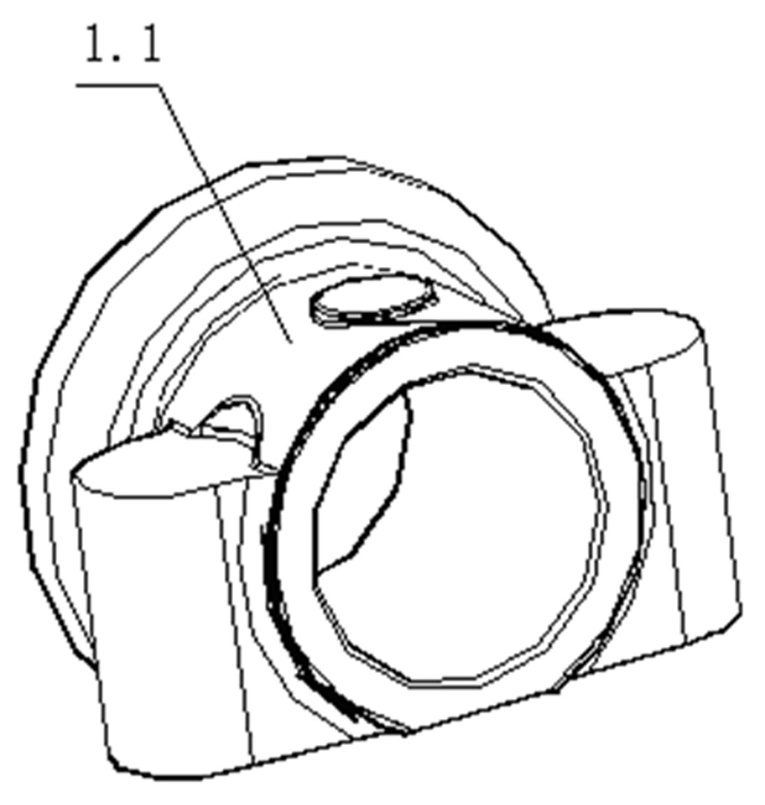 Milling positioning tool for shaft sleeve