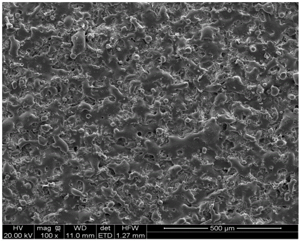 Method for preparing hydrophobic coating through liquid material thermal spraying