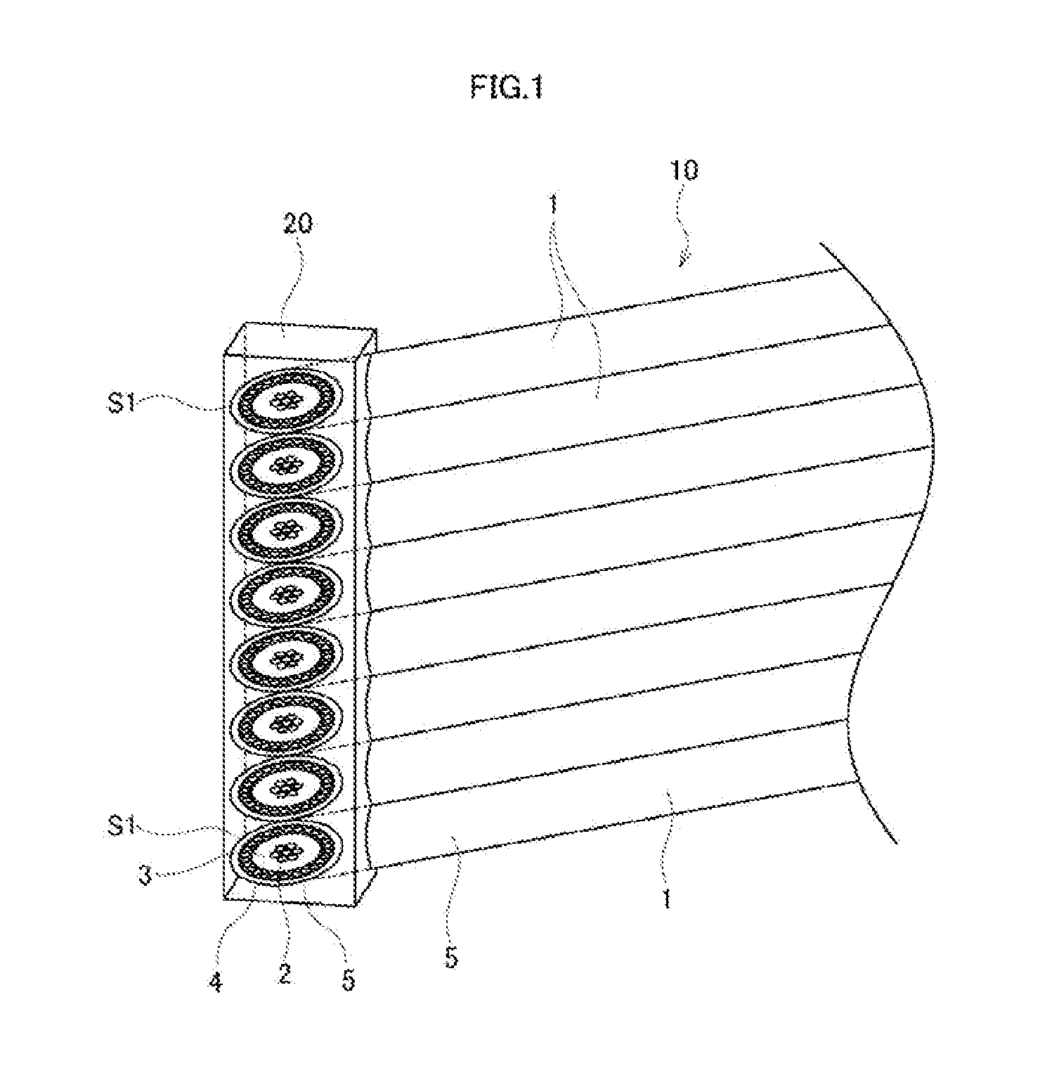 Multi-coaxial cable assembly and manufacturing method of the same