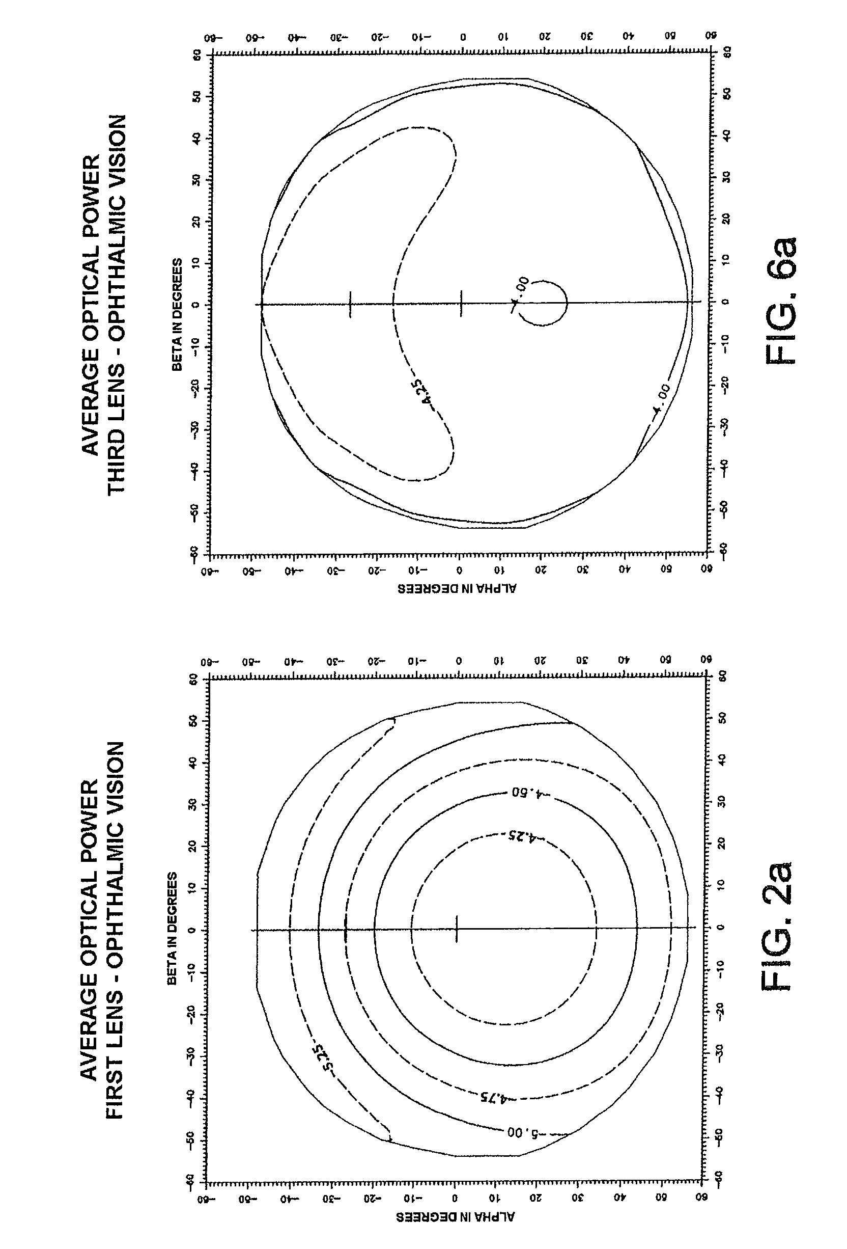 Spectacle lens providing ophthalmic vision and an additional vision